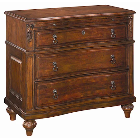 Bachelor Chest with Wood Top